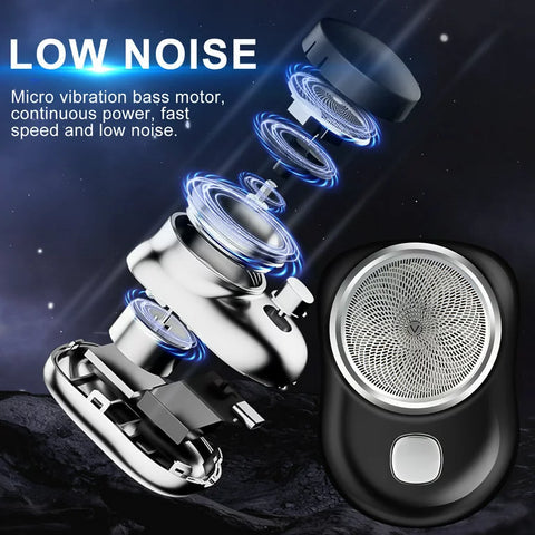Portable mini electric shaver